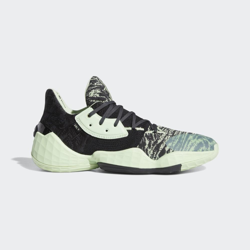 Adidasi Baschet Adidas Harden Vol. 4 Barbati Romania - Verzi/Negrii/Gri Inchis EF1000